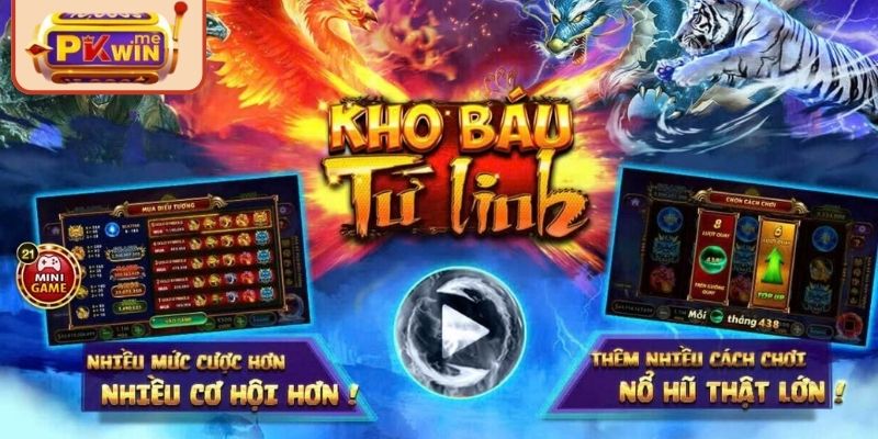 Tìm hiểu sơ lược về kho báu tứ linh PKWIN