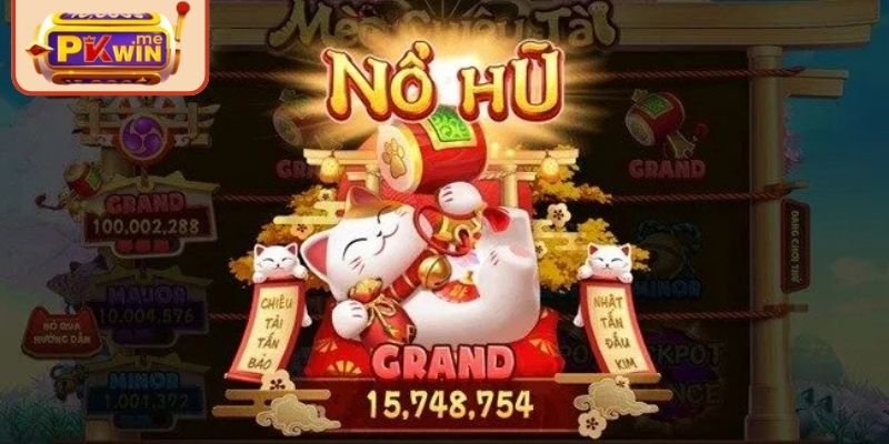 Mèo Chiêu Tài PKWIN Hấp Dẫn Với Luật Chơi Minh Bạch 2 Cơ chế quay thưởng trong game mèo chiêu tài