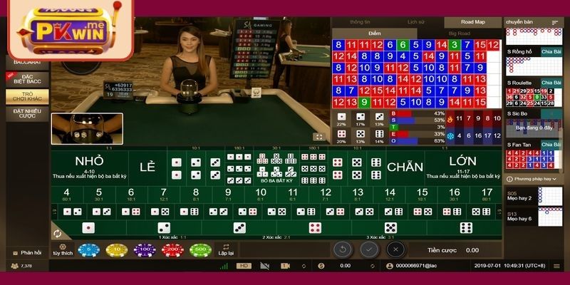 Những kiểu cược phổ biến trong game tài xỉu 